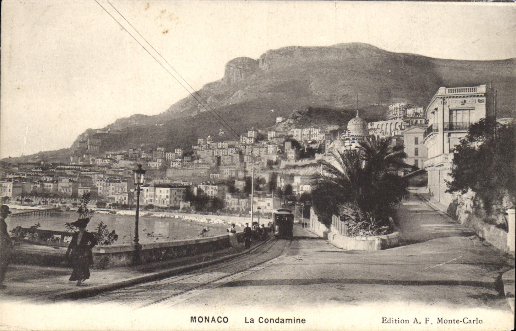 Monaco — La Condamine — Edition A. F. Monte-Carlo - Recto