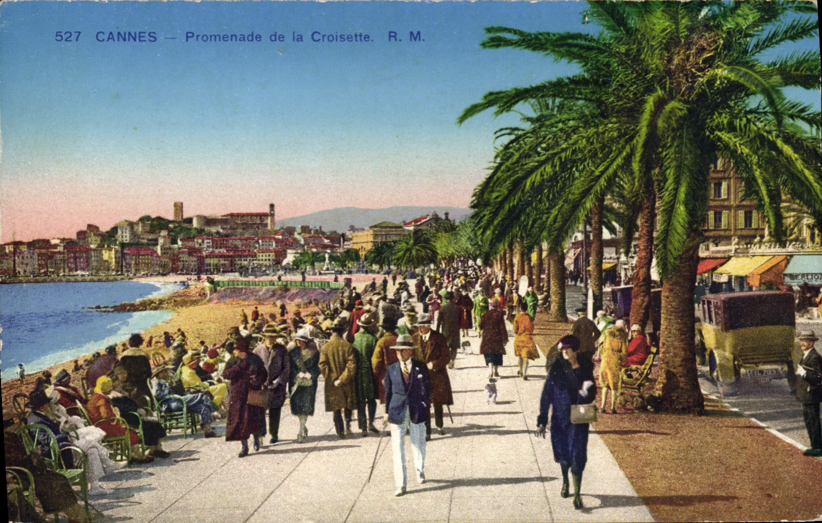 CANNES — Promenade de la Croisette — R. M. n° 527