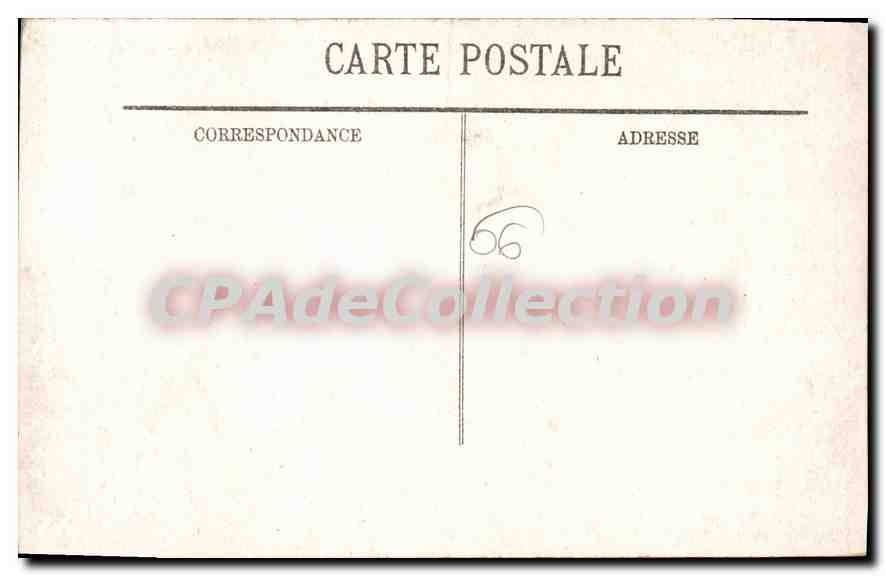 CPA Cannes les Palmiers de la Croisette  — Rückseite