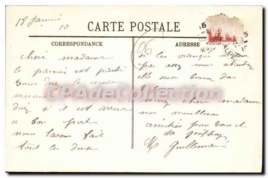 Menton — Le Casino Municipal — LL. n°41 — Reverso