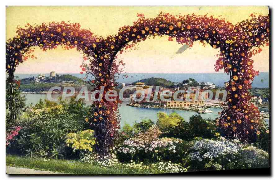 Le Port et la Pointe Saint-Hospice — Saint-Jean-Cap-Ferrat — éditeur J. H. & N. Néret