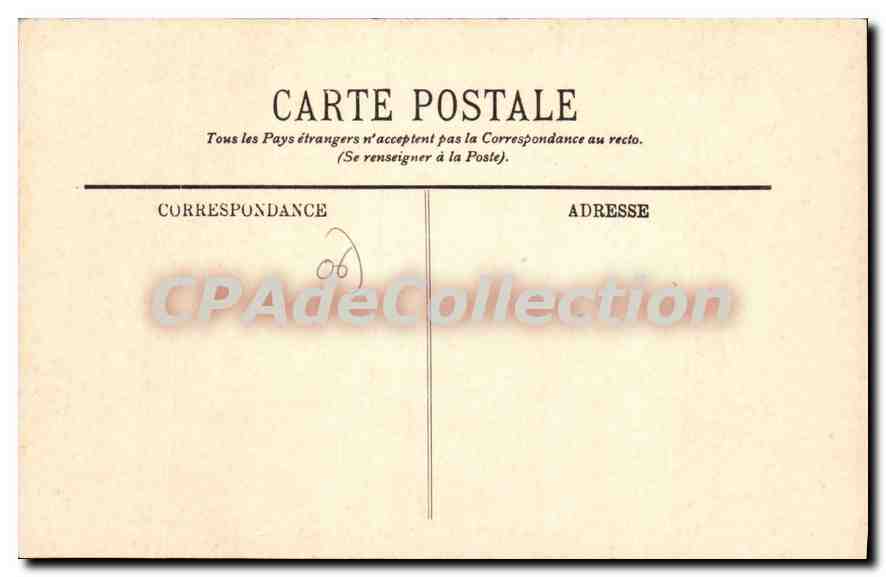 CPA Vallee du Var plan du Var Confluent du Var et de la Vesubie  — Rückseite