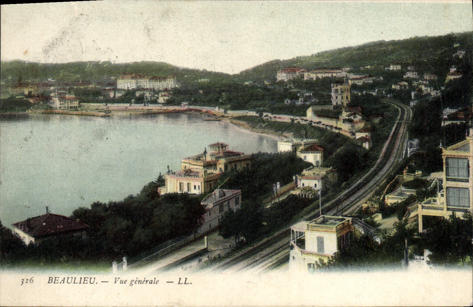 Beaulieu — Vue générale — LL. - Anverso