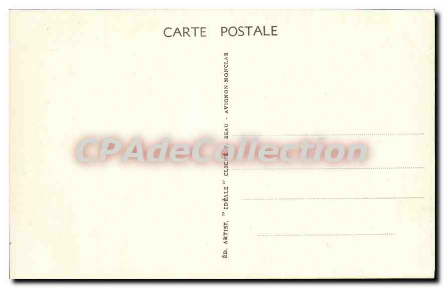CPA En Provence l'Oulivado Cueillette des olives  — Rückseite