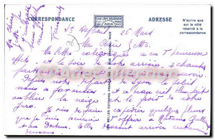 CPA La cote d'Azur Paysanne Nicoise  — Rückseite