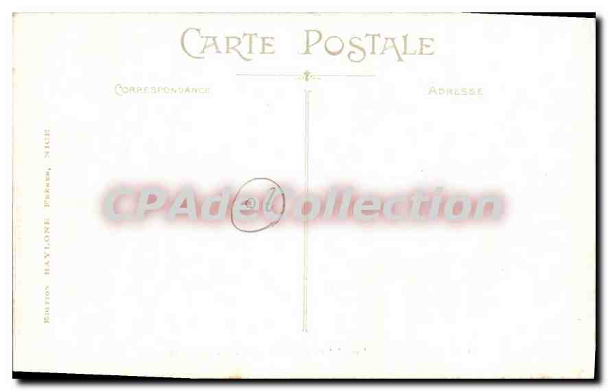 CANNES — Les Allées et le Kiosque de la Musique — Édition Baylone Perrier, Nice — Reverso