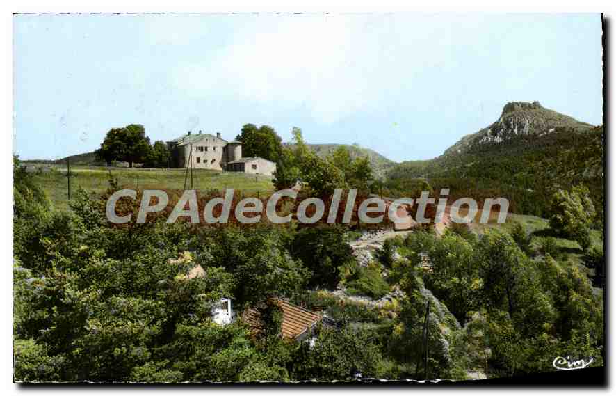 CPA Thorenc la suisse de Provence les chateau des Iv Tours et le Castellaras 