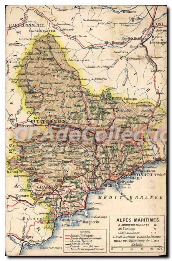 CPA Alpes Maritimes 