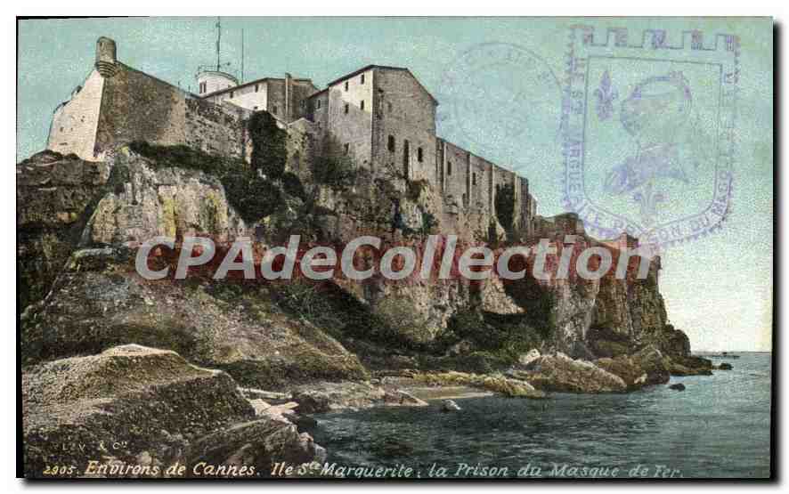CPA Environs de Cannes  Ile Ste Marguerite la Prison du Masque de Fer 