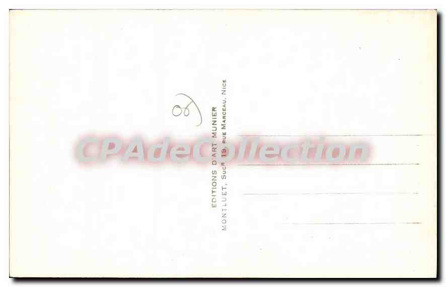 CPA Beuil et Valberg Stations de sports d'hiver  — Verso