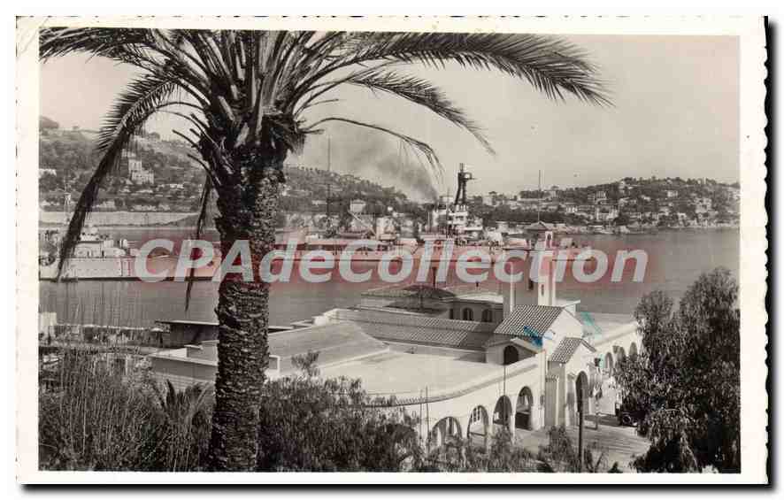 Villefranche-sur-Mer — La gare maritime et l'escadre — Édition La Cigogne
