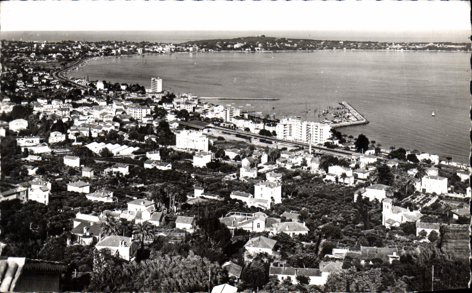 Golfe-Juan — Vue générale de La Rade — Ed. de Cimiez