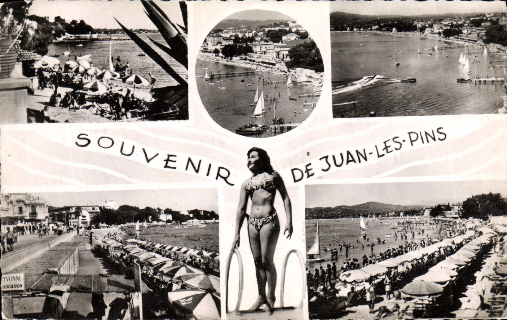 Juan-les-Pins — Souvenir — Yvonne Location