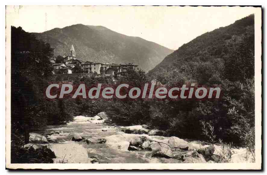 St-Martin-Vésubie — Vue générale — Les Éditions Tordu - Tébuck