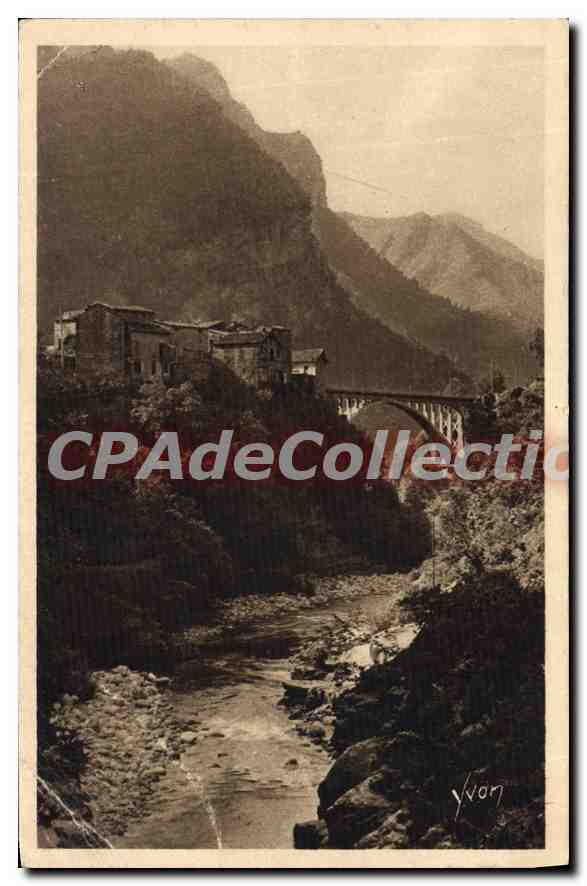 CPA Cote d'Azur La Vesubie a St Jean la Riviere Alpes Maritimes 