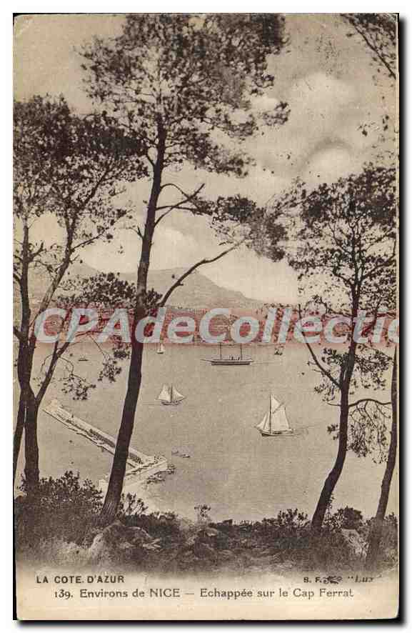 Environ de NICE — Echappée sur le Cap Ferrat — S. F. « Lux »