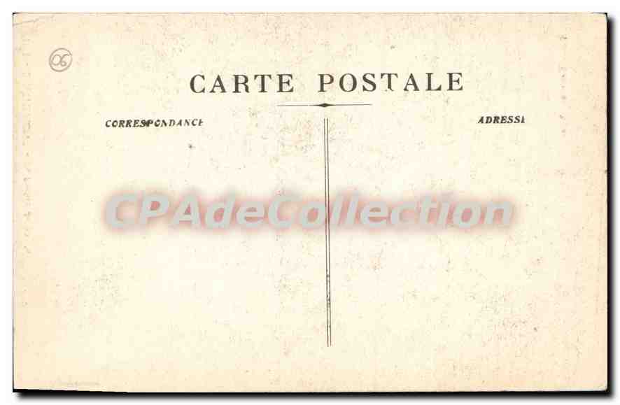 CPA Berthemont Le Rocher de l'Aigle  — Verso