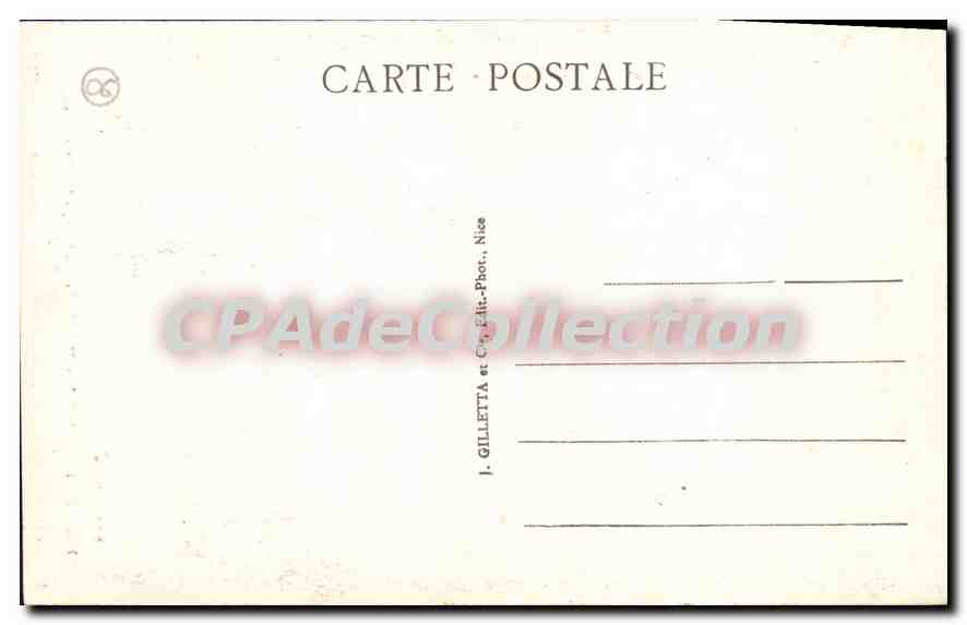 CPA Berthemont Cascade et Grotte St Julien  — Verso