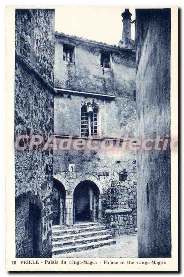 CPA Peille Palais de Juge Mage 