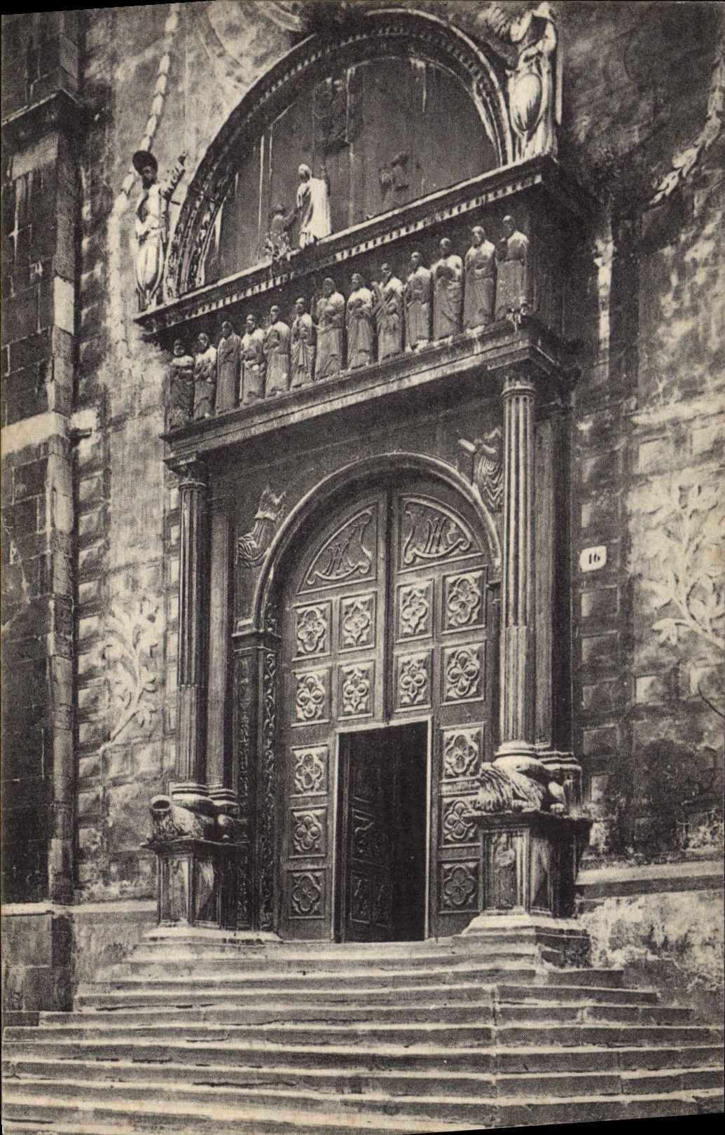CPA Tenda Valle Roia Porta del Duomo 