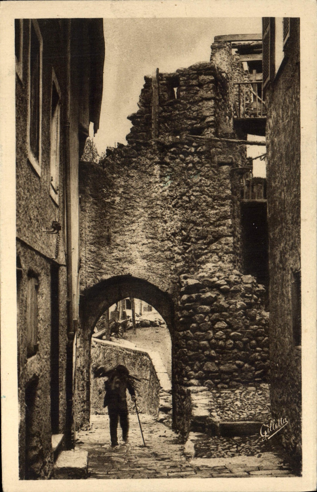 Saint-Martin-Vésubie — Forte Sainte-Anne — Gilletta