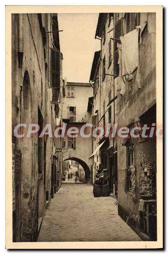Villefranche-sur-Mer — Rue du Poilu — Édition d'Art YVON, Paris