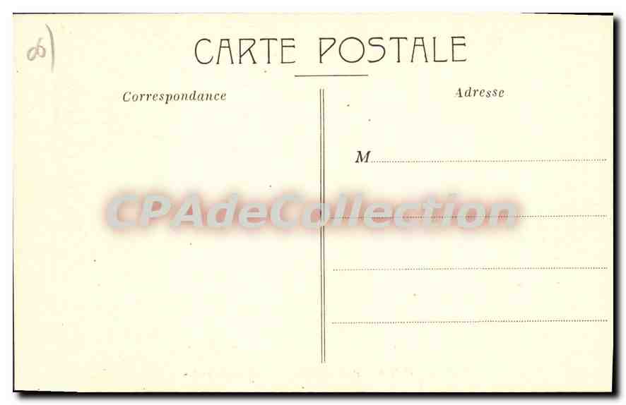 CPA St Martin Vesubie la Promenade  — Rückseite