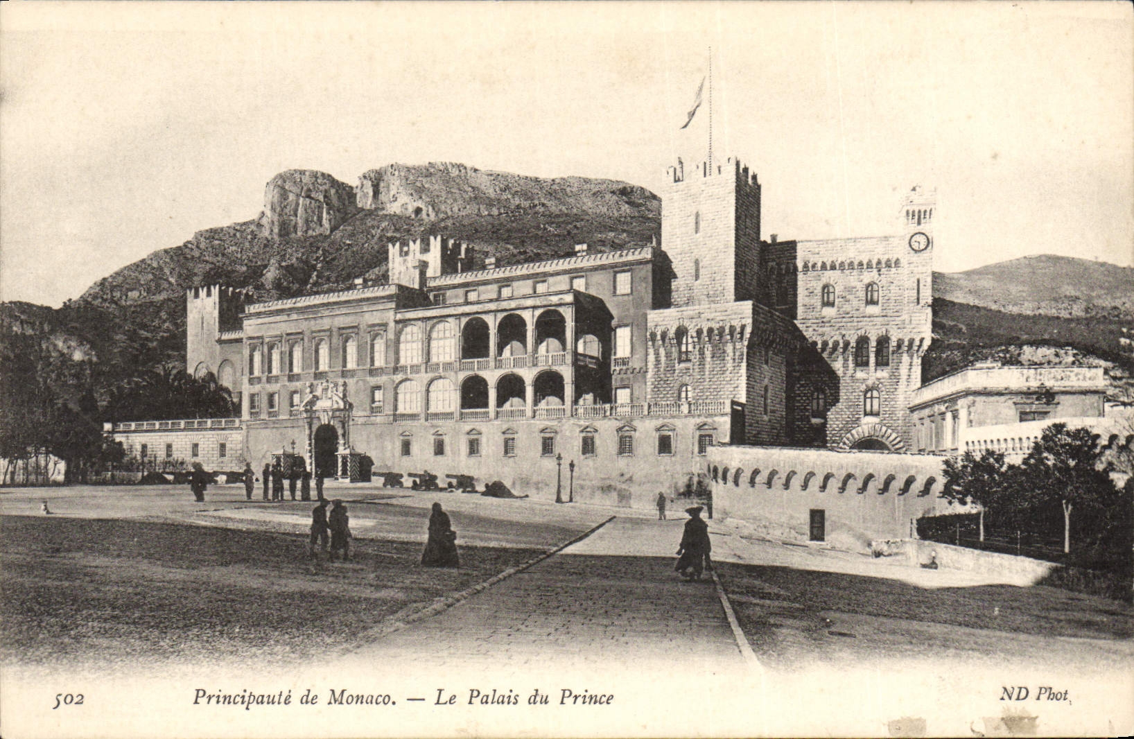Principauté de Monaco — Le Palais du Prince — ND Phot, n°502