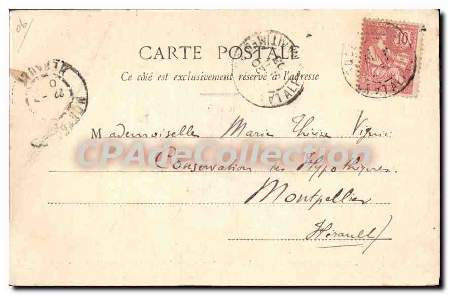 CPA Madone d'Utelle et chaine des Alpes Vallee de la Vesubie Alp Mar  — Verso