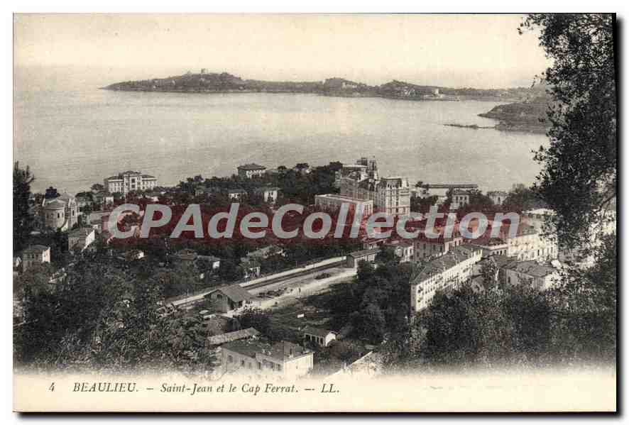 Beaulieu — Saint-Jean et le Cap Ferrat — LL.