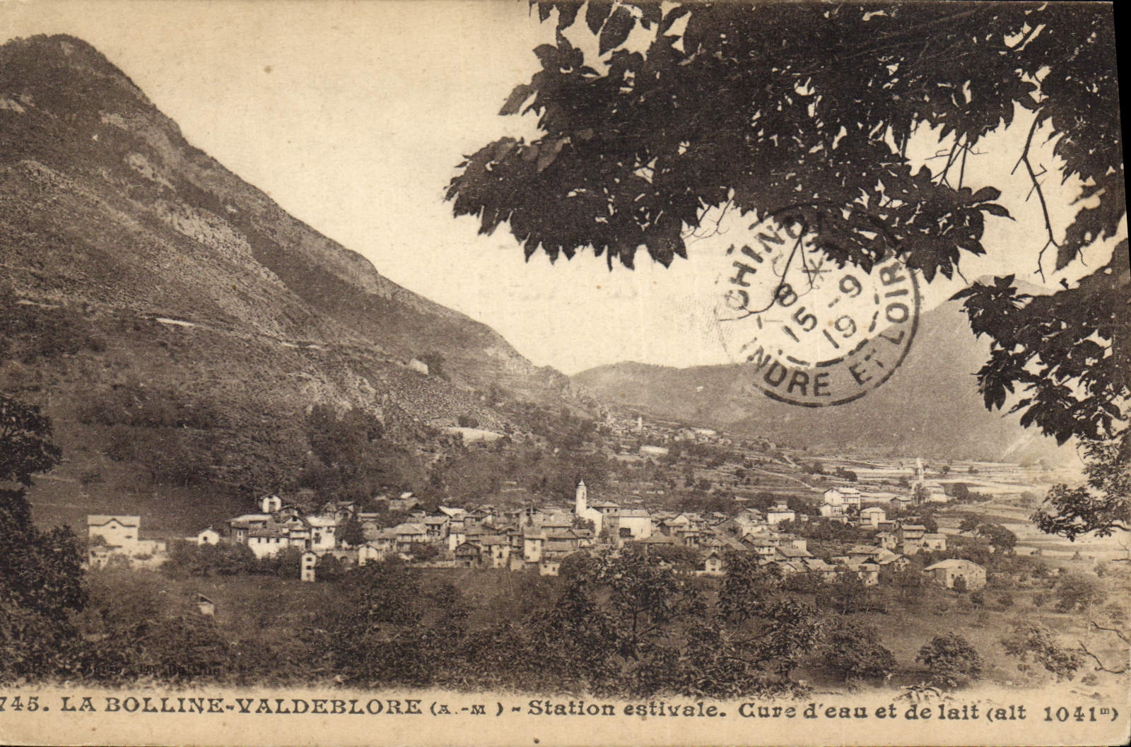CPA La Bolline Valdeblore Station estivale cure d'eau et de lait 