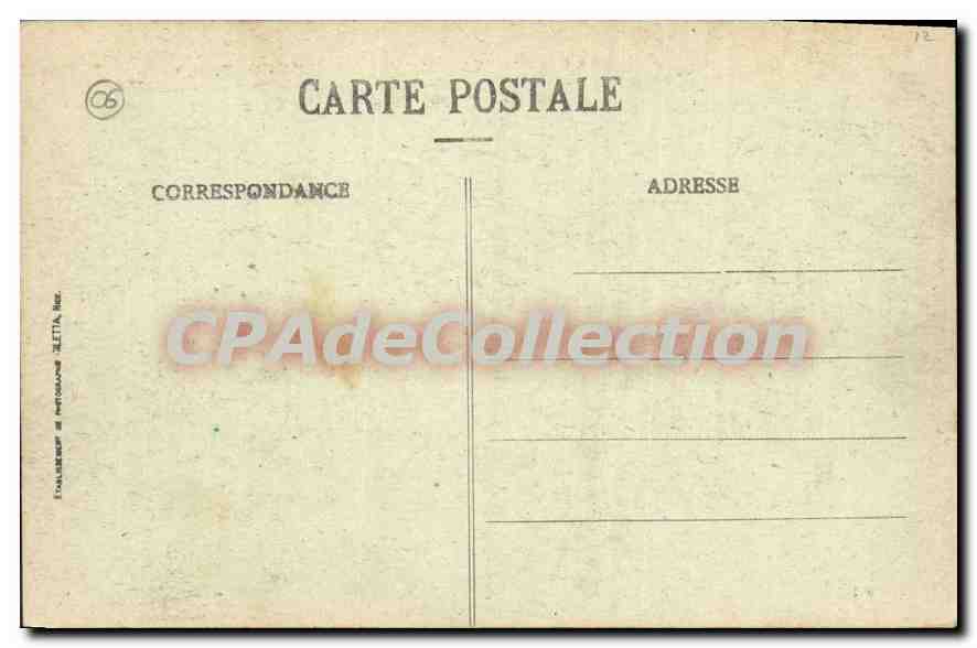 CPA St Martin d'Entraunes Vue generale station Estivale Vallee du Var  — Verso