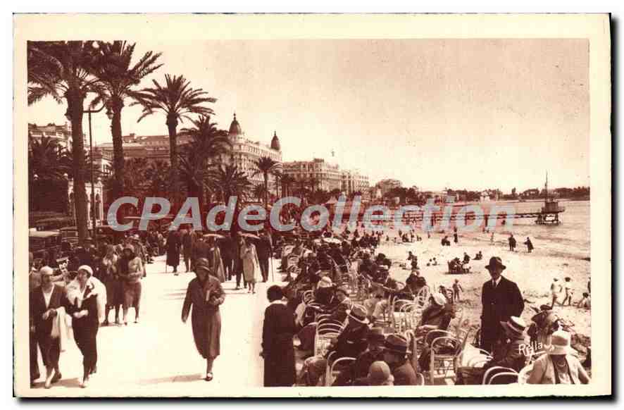 Cannes — La promenade de la Croisette — éditeur Rella