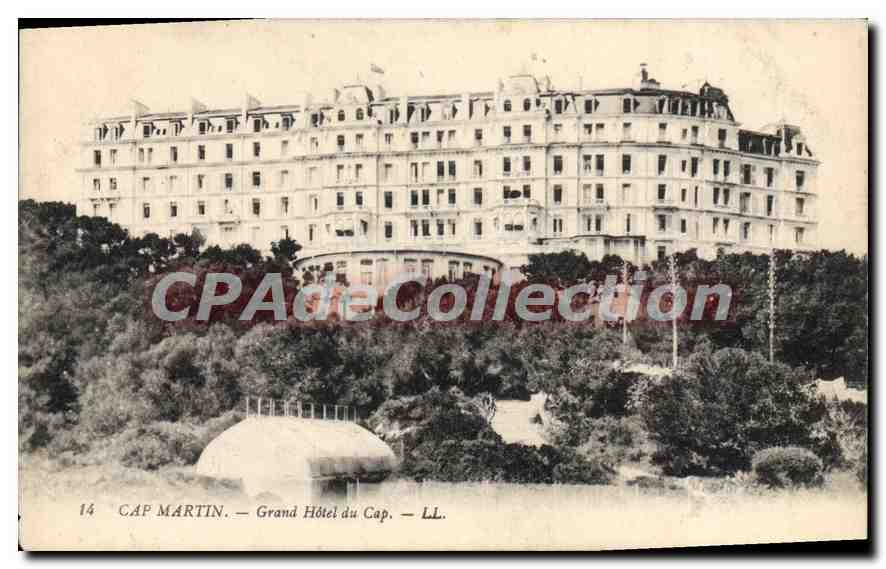 Cap Martin — Grand Hôtel du Cap — LL. n°14