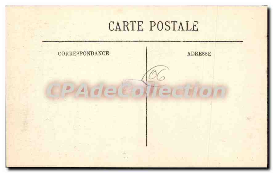 CPA La Turbie Vue generale et la tete de Chien  — Verso