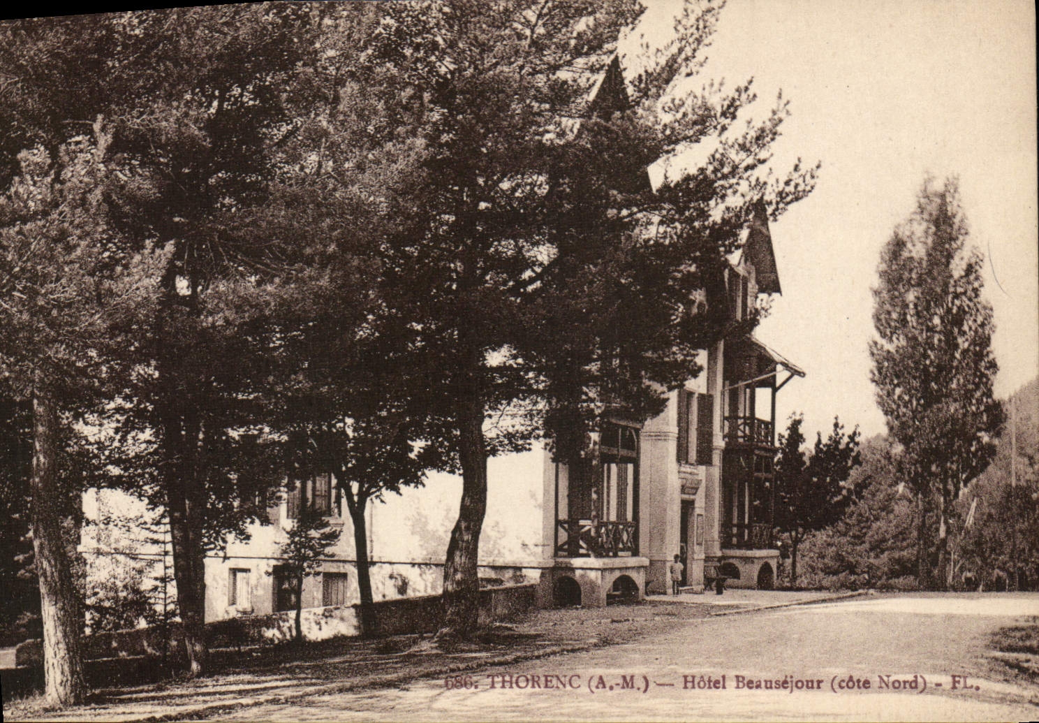 CPA Thorenc Hotel Beausejour cote Nord 