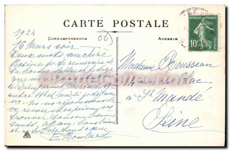 CPA Nice Les Blanchisseuses a l'embouchure du Paillon  — Rückseite