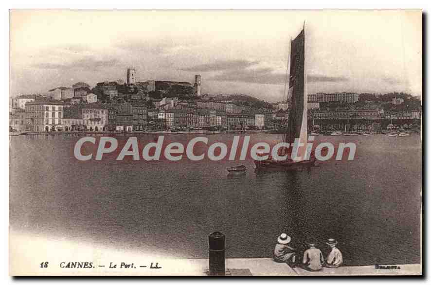 CPA Cannes Le Port 