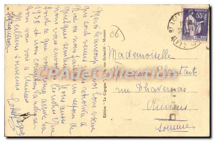 Saint-Jean-Cap-Ferrat - La Pointe de Saint-Hospice — Édition Grimaldi, n°112 — Reverso