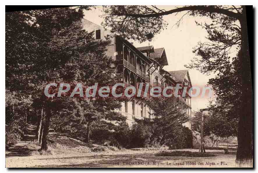 CPA Thorenc Le Grand Hotel des Alpes 