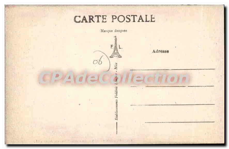 CPA Thorenc Le Grand Hotel des Alpes  — Rückseite