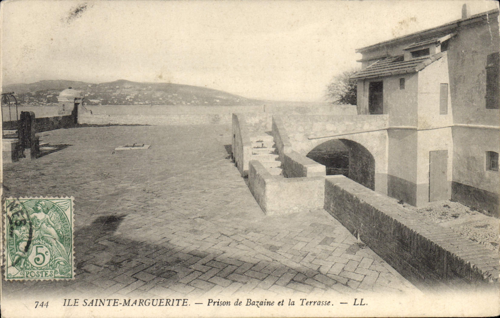 Île Sainte-Marguerite — Prison de Bazaine et la Terrasse — LL. n° 744