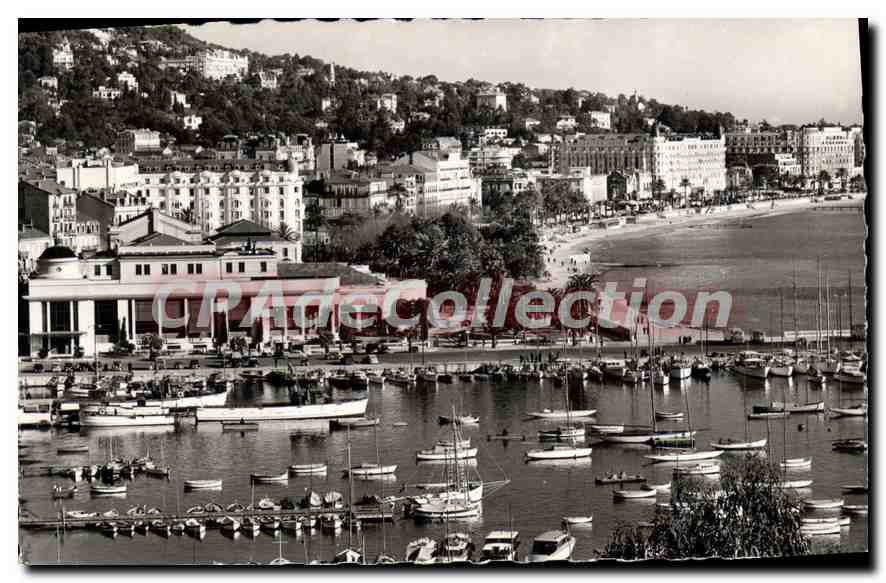CPA Cannes Le Port Le casino la Croisette 