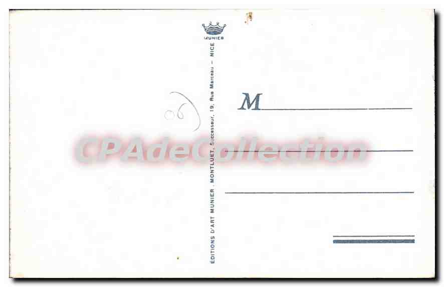 CPA cannes vue generale  — Verso