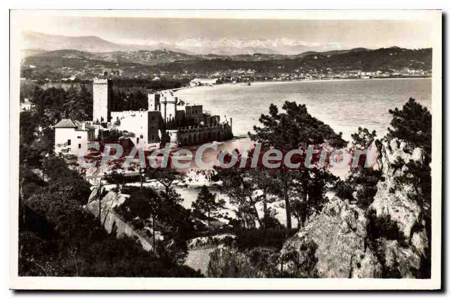 Le Château de la Napoule et la chaîne des Alpes — Collection « La Côte d'Azur » — BELLA