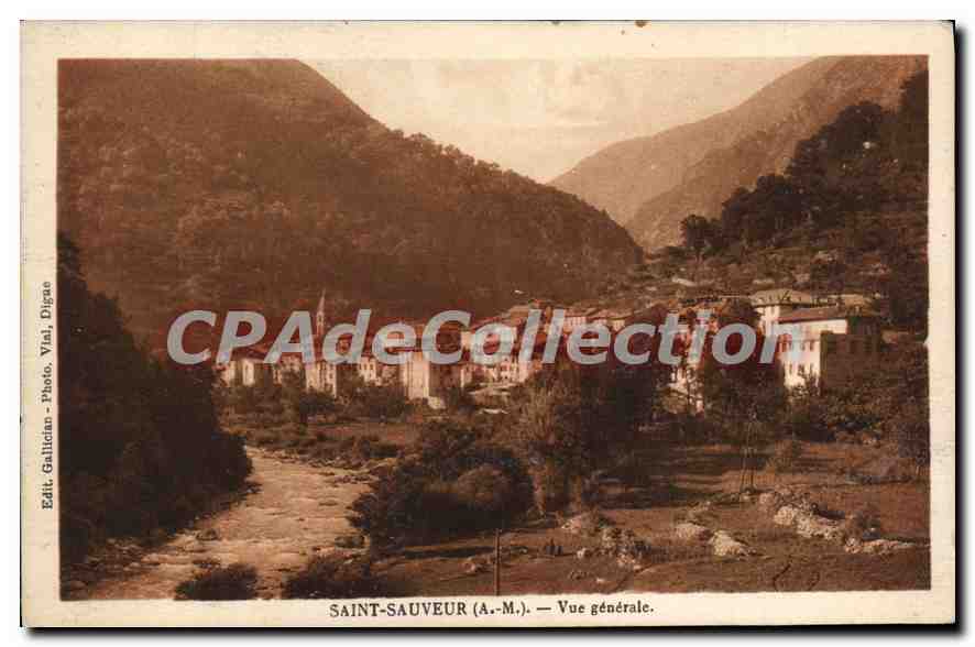 CPA Saint Sauver A M vue generale 