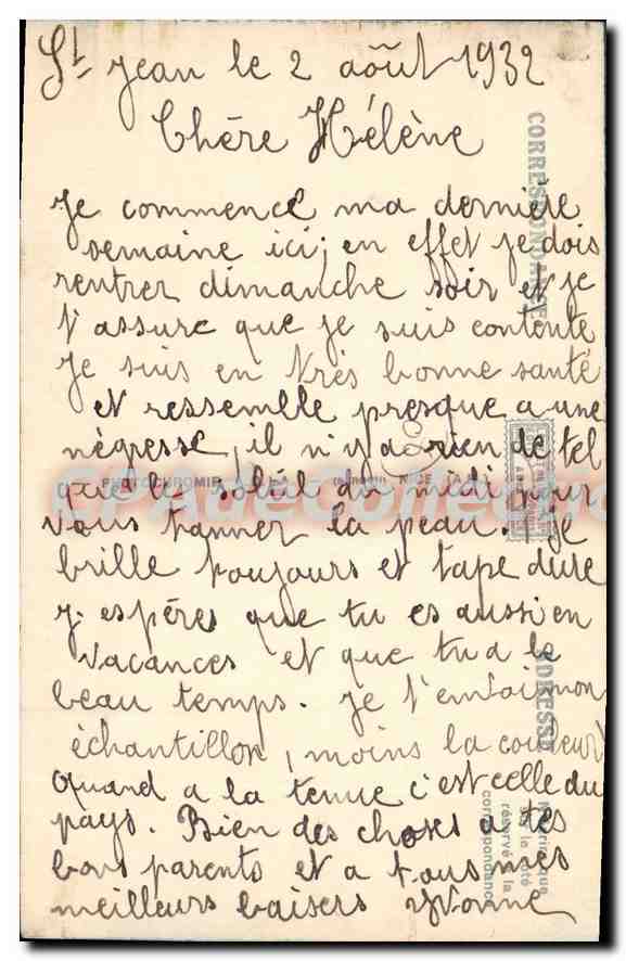 Saint-Jean-Cap-Ferrat — Le Port. — Adia, n° 10148 — Reverso