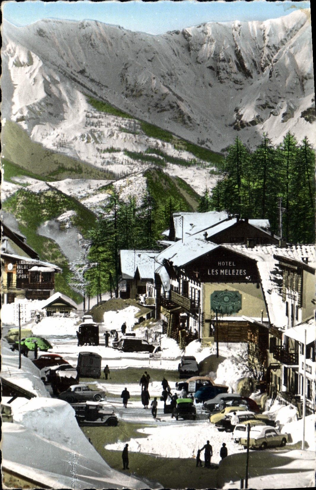 CPA Valberg la Grande rue sous la Neige 