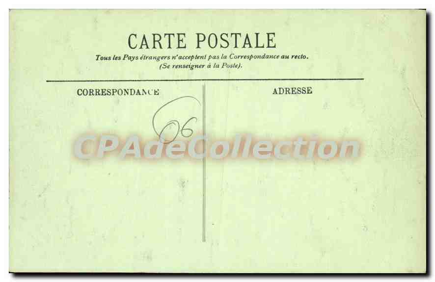 CPA Nice le Pont Vieux et le Lycee  — Verso