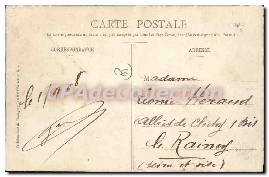 Cannes - Vieux Château St-Honorat - Abbaye de Lérins — Collection Artistique, n°503, Édition Gilelta, Nice — Reverso
